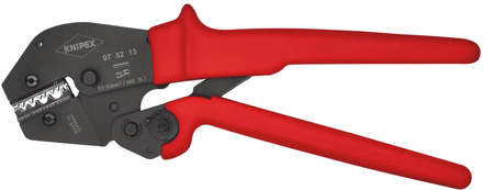 Knipex Twistor® T zelfinstellende krimptang voor adereindhulzen | Draaibare krimpkop | Meer-componentengrepen - 97 52 13 SB