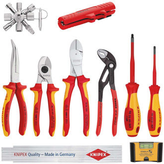Knipex Uitbreidingsset Electro 1 | 10-delig - 00 20 90 V01