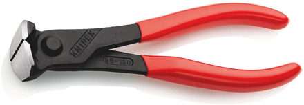 Knipex Voorsnijtang | Kunststof bekleed | Zwart geatramenteerd | Lengte 160 mm - 68 01 160 EAN