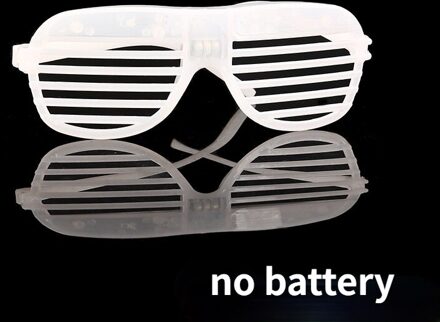 Knipperende Led Bril Lichtgevende Glowing Hoofdband Stijl Partij Glazen Partij Decoratie 2