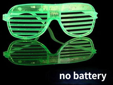 Knipperende Led Bril Lichtgevende Glowing Hoofdband Stijl Partij Glazen Partij Decoratie 4