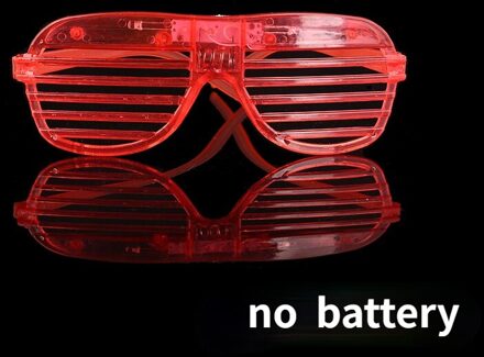 Knipperende Led Bril Lichtgevende Glowing Hoofdband Stijl Partij Glazen Partij Decoratie 5