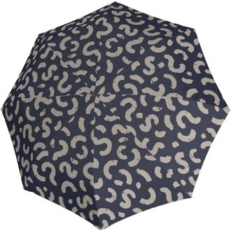 Knirps A.200 Medium Duomatic cone navy paraplu Blauw