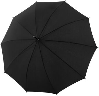 Knirps A.771 Long Automatic black paraplu Zwart