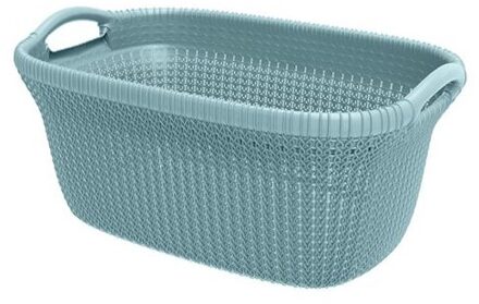 Knit Wasmand 40 L Blauw