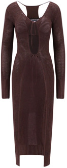 Knitted Dresses Andrea Adamo , Brown , Dames - L,M,S