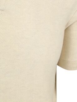 Knitted Polo Riva Harring Ecru Off-White - L,M,S,XL,XXL