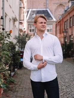 Knitted shirt Wit - 38 (S)