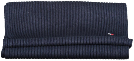 Knitted Sjaal Navy - Donkerblauw