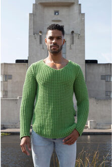 Knitted Sweater Papakolea Groen - L