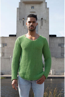 Knitted Sweater Papakolea Groen - XL