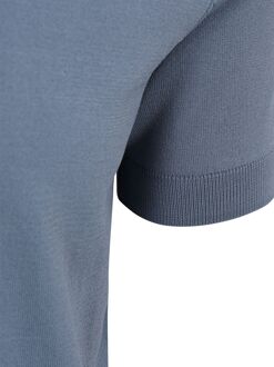 Knitted T-shirt Wake Steel Blue Blauw - L,M,S,XL