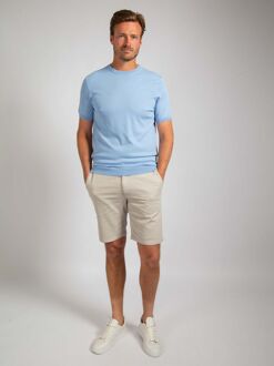 Knitted T-shirt Wap Lichtblauw - S