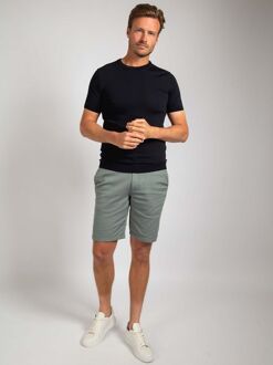 Knitted T-shirt Wap Navy Donkerblauw - L,S