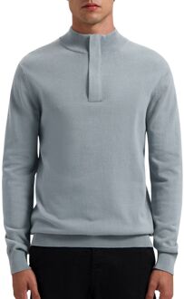 Knitwear Hidden Halfzip Sweater Heren - M