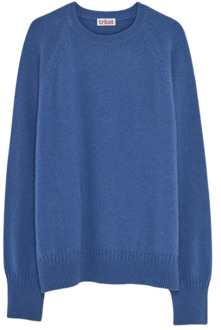 Knitwear Tricot , Blue , Heren - 2Xl,L,M