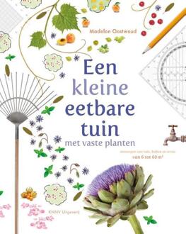 KNNV Uitgeverij Een kleine eetbare tuin met vaste planten - Boek Madelon Oostwoud (9050116248)