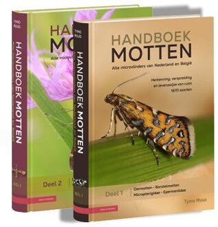 KNNV Uitgeverij Handboek Motten Van Nederland En België - Tymo Muus