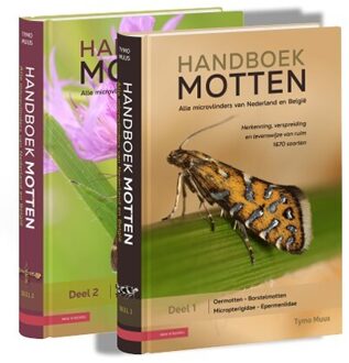 KNNV Uitgeverij Handboek Motten Van Nederland En België - Tymo Muus