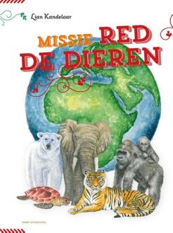 KNNV Uitgeverij Missie Red de dieren - Boek Lian Kandelaar (9050116221)