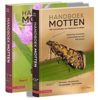 KNNV Uitgeverij Natuurgids Handboek Motten van Nederland en België | KNNV Uitgeverij