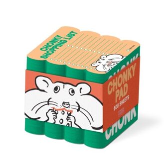 Knock Knock Chonky Shopping List Chonky Note - Knock Knock