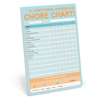 Knock Knock Chore Chart Big & Sticky Notepads - Knock Knock