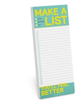 Knock Knock Make A List Make-A-List Pad - Knock Knock