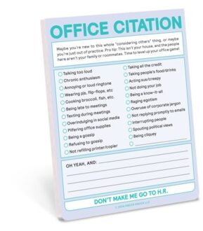 Knock Knock Office Citation Nifty Note (Pastel Version) - Knock Knock
