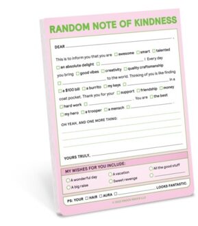 Knock Knock Random Note Of Kindness Nifty Note - Knock Knock
