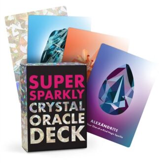 Knock Knock Super-Sparkly Crystal Oracle Deck - Knock Knock