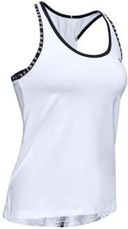 Knockout Dames Sporttop - Wit - Maat XL