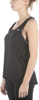 Knockout Tank Dames Sporttop - Maat M - Black / Black / White