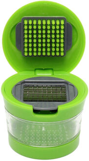 Knoflook Rasp Mini Draagbare Abs Rvs Knoflookpers Chopper Slicer Hand Presser Grinder Crusher Keuken Tool