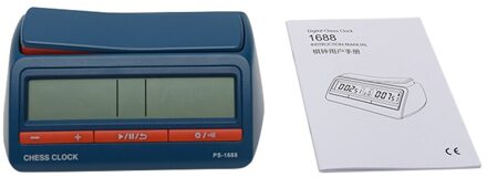 Knop Batterij Aangedreven Bedienen Schaken Klok Abs Count Down Game Timer Herbruikbare Digitale Display Draagbare Professionele