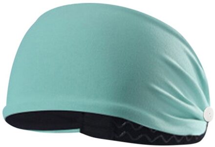 Knop Hoofdband Gezicht Houder Dragen Beschermen Oren Sport Snelle Droge Zweet Geel