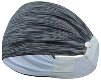 Knop Hoofdband Gezicht Houder Dragen Beschermen Oren Sport Snelle Droge Zweet Paars