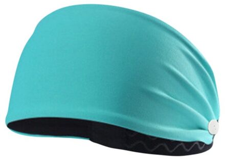 Knop Hoofdband Gezicht Houder Dragen Beschermen Oren Sport Snelle Droge Zweet wit