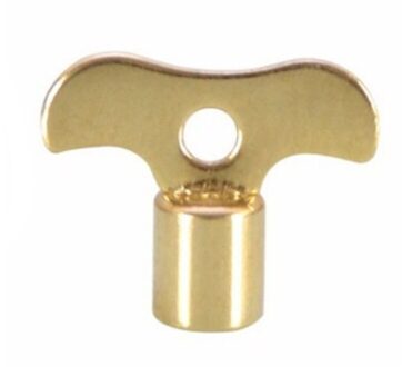 Knop Type Sleutel Bleed Gat Sanitair Kraan Speciaal Slot Vierkante Socket Messing Radiator Hardware Accessoires Niet-Roest groot hole