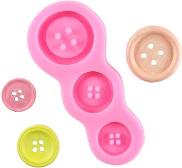 Knop Vormen Chocolade Silicone Mold Candy Fondant Cakevorm Koekjes Cookies Zeep Mallen Taart Decoratie DIY Bakken Tools