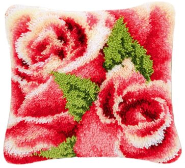 Knopen Kussen Voor Kinderen En Volwassenen Om Knoop Zelf, Knopen Haak Dier Blossom roze bloem