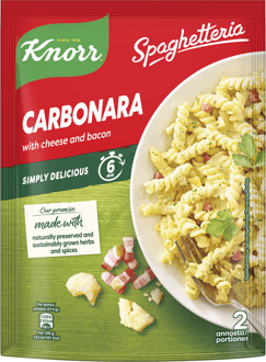 Knorr Kant-en-klaar gerechten Knorr Spaghetti Carbonara 164 g