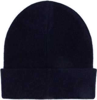 KnowledgeCotton Apparel Beanie Organic Wool Total Eclipse