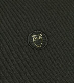 KnowledgeCotton Apparel Elm Trui Donkergroen - XL