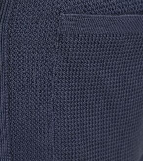KnowledgeCotton Apparel Knitted Top Donkerblauw - L,M,XL