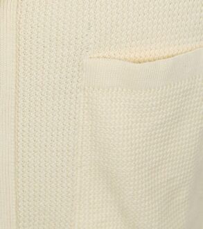 KnowledgeCotton Apparel Knitted Top Off White Wit - L,XL