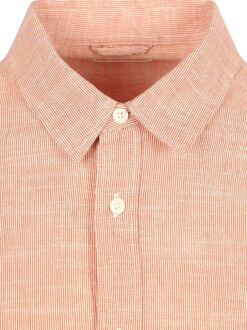 KnowledgeCotton Apparel Knowledge Cotton Apparel Shirt Stripe Red Rood - L,M,XL