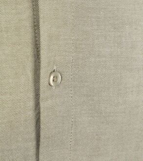 KnowledgeCotton Apparel Overhemd Lichtgroen - M