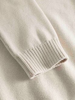 KnowledgeCotton Apparel Pullover Ecru Off-White