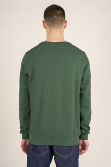 KnowledgeCotton Apparel Sweater Donkergroen - M,XL